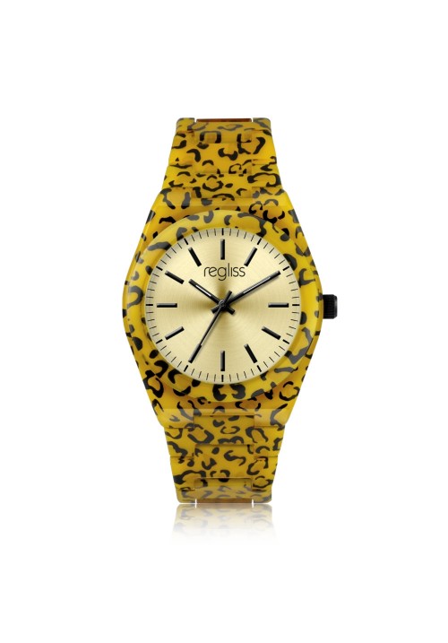 Cube Watch Leopard
